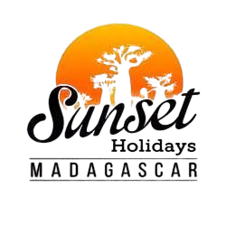 "Sunset Holidays Madagascar logo representing eco-friendly tourism and sustainable travel experiences in Madagascar."